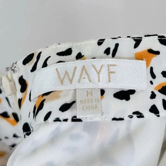 Wayf Animal Print Slit Front Midi Skirt - Picture 9 of 15